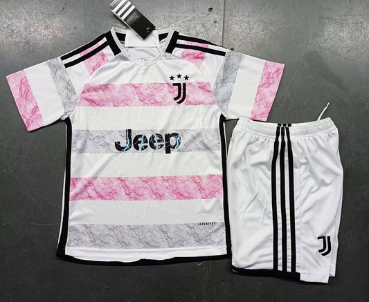 Juventus Retro Kids Children Set Retro Football Jersey Trikot