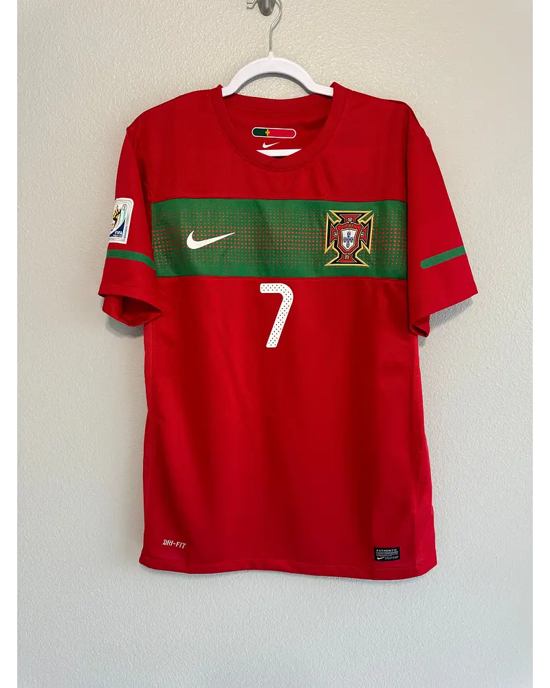 Cristiano Ronaldo Portugal 2010 World Cup Retro Jersey Trikot Maglia