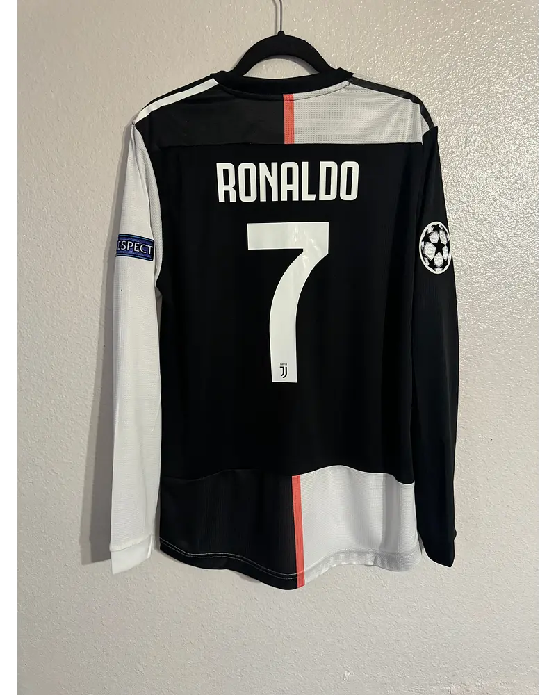 Cristiano Ronaldo Juventus Long Sleeve 2019 2020 Retro Jersey Trikot