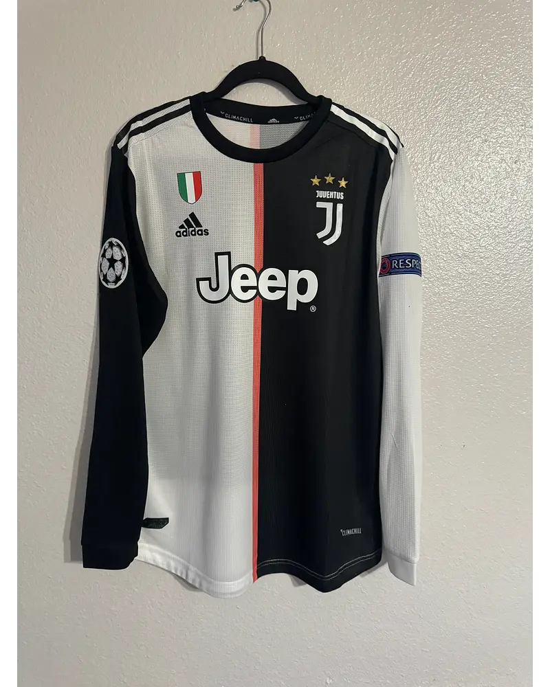 Cristiano Ronaldo Juventus Long Sleeve 2019 2020 Retro Jersey Trikot