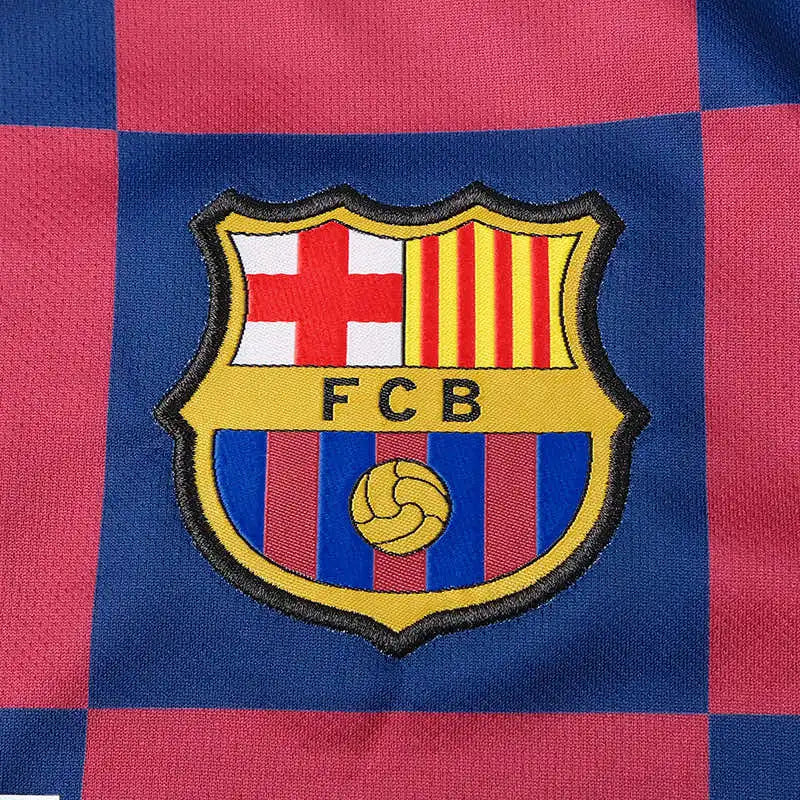 Barcelona  19-20 season  Retro Home Jersey