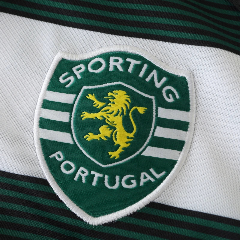 Sporting Lisbon 2001 2003 Season Long Sleeve Football Jersey