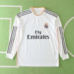 Real Madrid 2013/14 Home Jersey (Long Sleeved) - Retro Edition