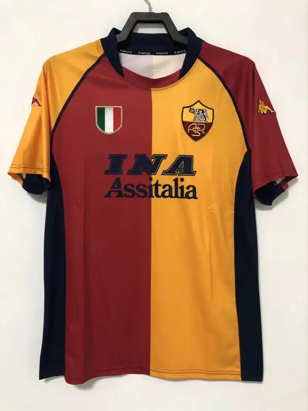 AS Roma Francesco Totti Retro Maglia 2000 2001