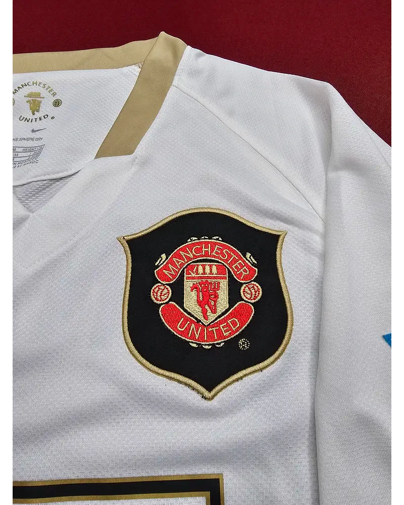 Cristiano Ronaldo #cr7 Manchester United 2006/07 White Jersey Trikot