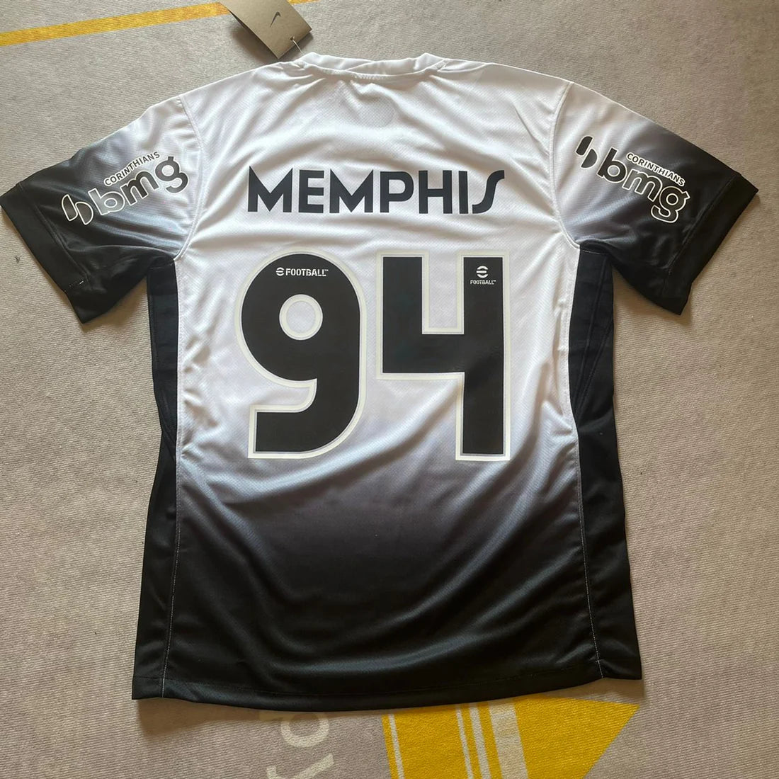 Memphis Depay Home Corinthians Football Jersey