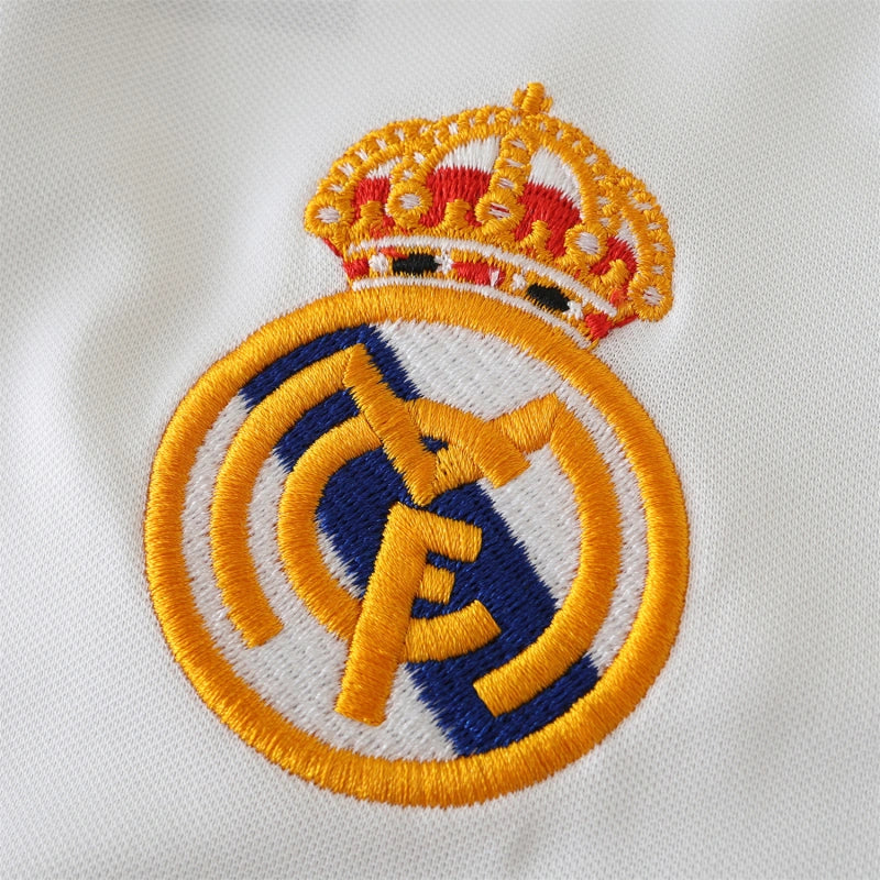 Real Madrid 2001/02 Home White Jersey - Retro Edition