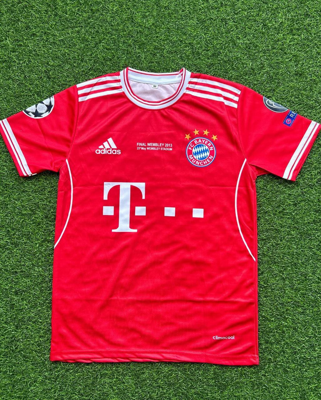 Arjen Robben Bayern Jersey With Champions League Patch