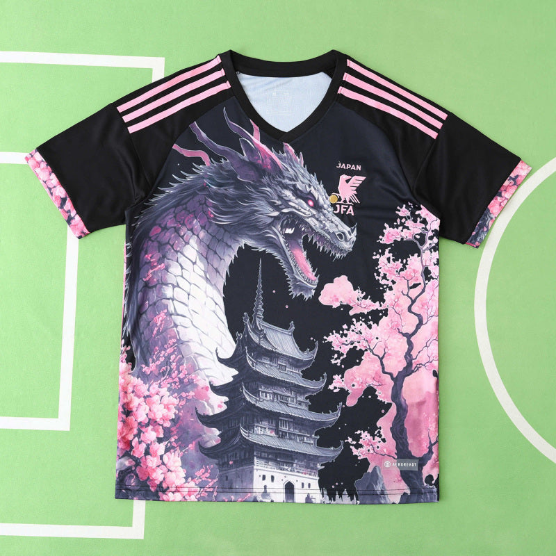 Japan anime Pink Dragon edition T shirt