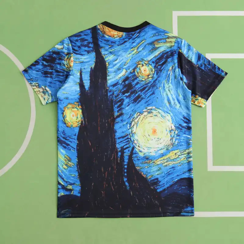 AFC Amsterdam Vincent van Gogh Special Commemorative Tshirt Jersey Trikot Maillot Camiseta Voetbaltrui