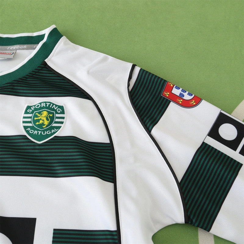 Sporting Lisbon 2001 2003 Season Long Sleeve Football Jersey