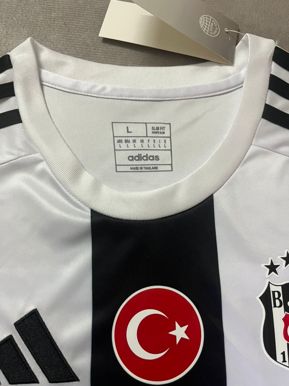 Besiktas New Season Siyah Beyaz Yeni Sezon Trikot Jersey