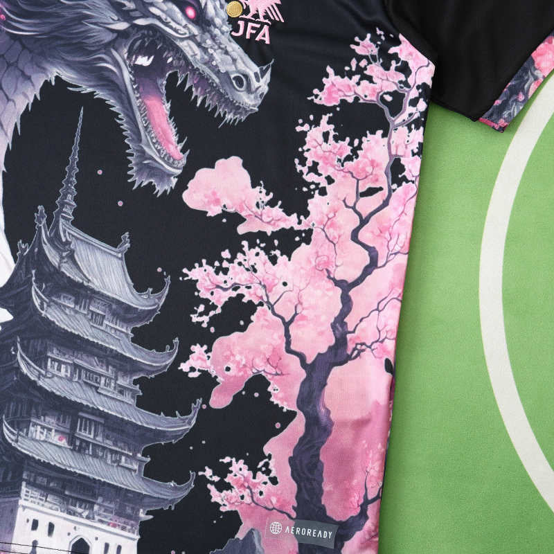 Japan anime Pink Dragon edition T shirt