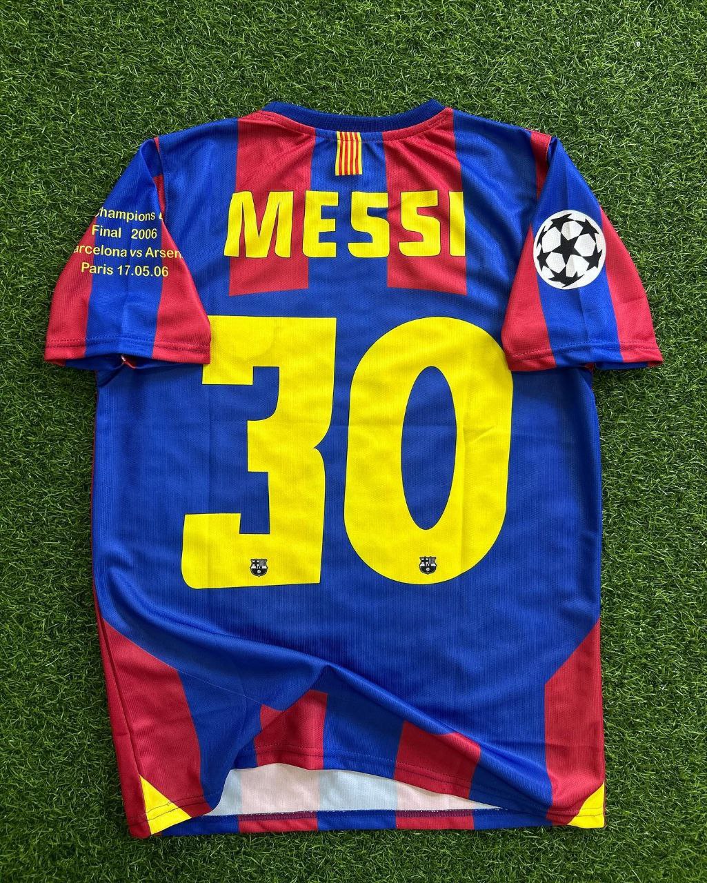 Lionel Messi Barcelona Retro Jersey