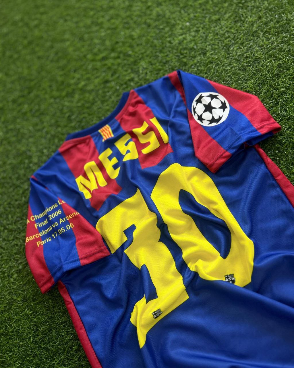 Lionel Messi Barcelona Retro Jersey