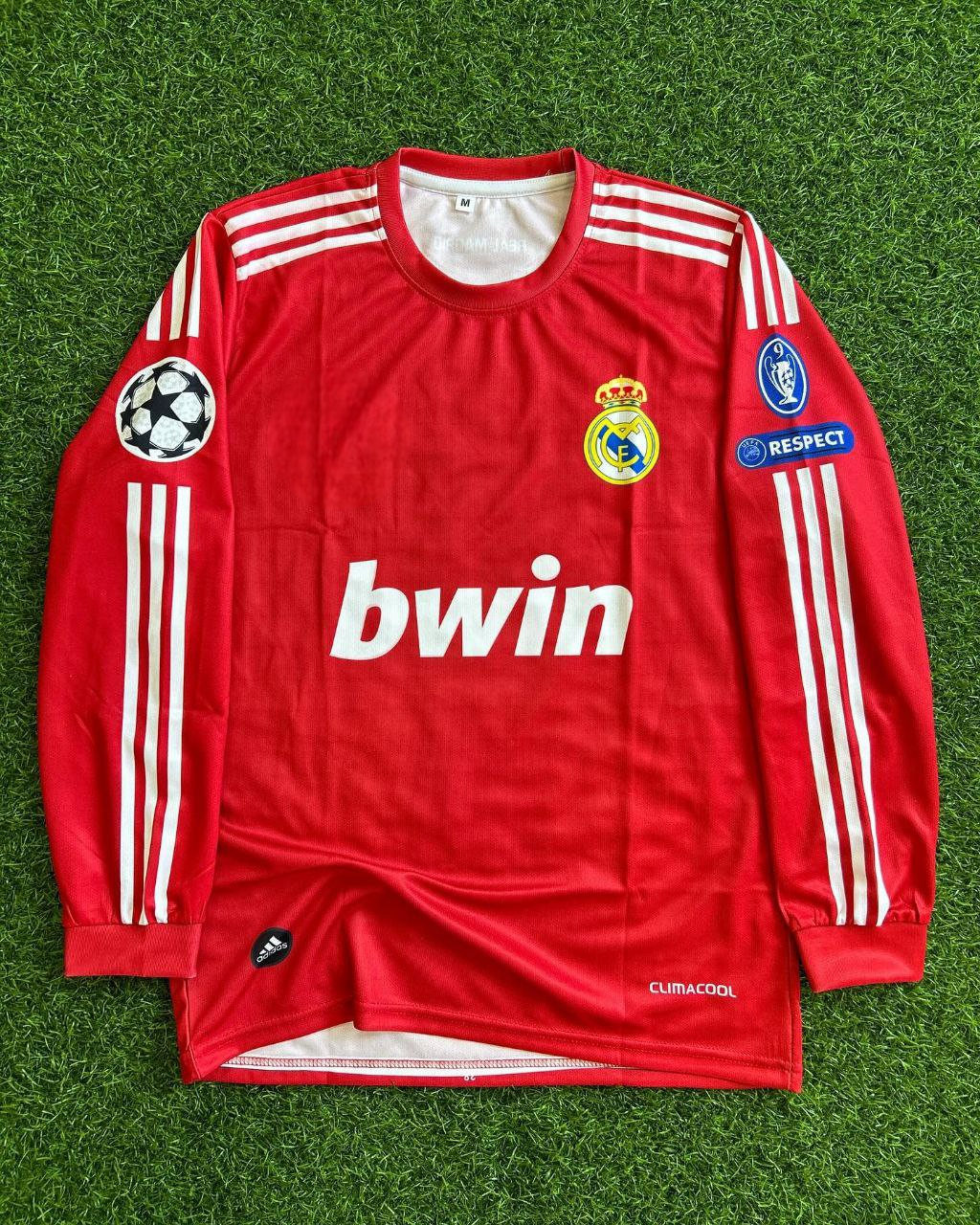 Cristiano Ronaldo Real Madrid Red Retro Jersey