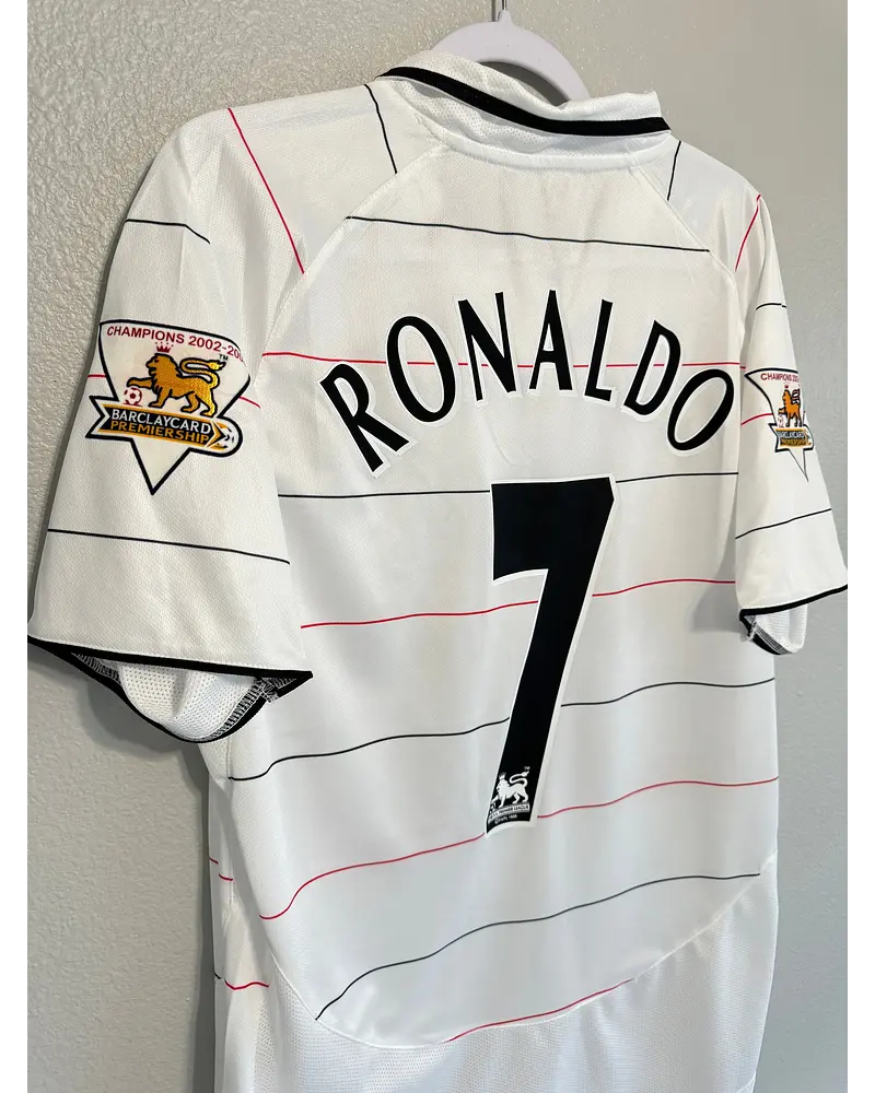 Cristiano Ronaldo Manchester United 2003 2004 Retro Jersey Trikot