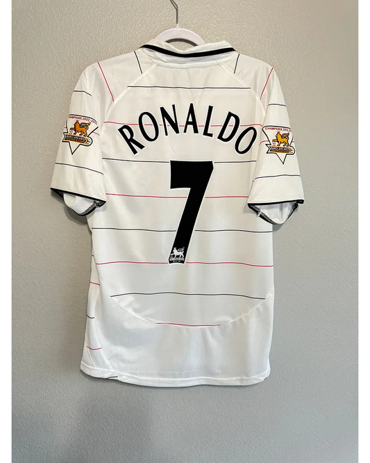 Cristiano Ronaldo Manchester United 2003 2004 Retro Jersey Trikot