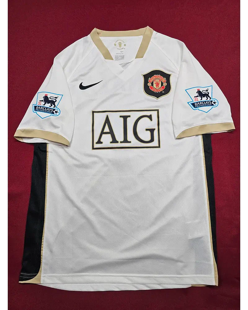 Cristiano Ronaldo #cr7 Manchester United 2006/07 White Jersey Trikot