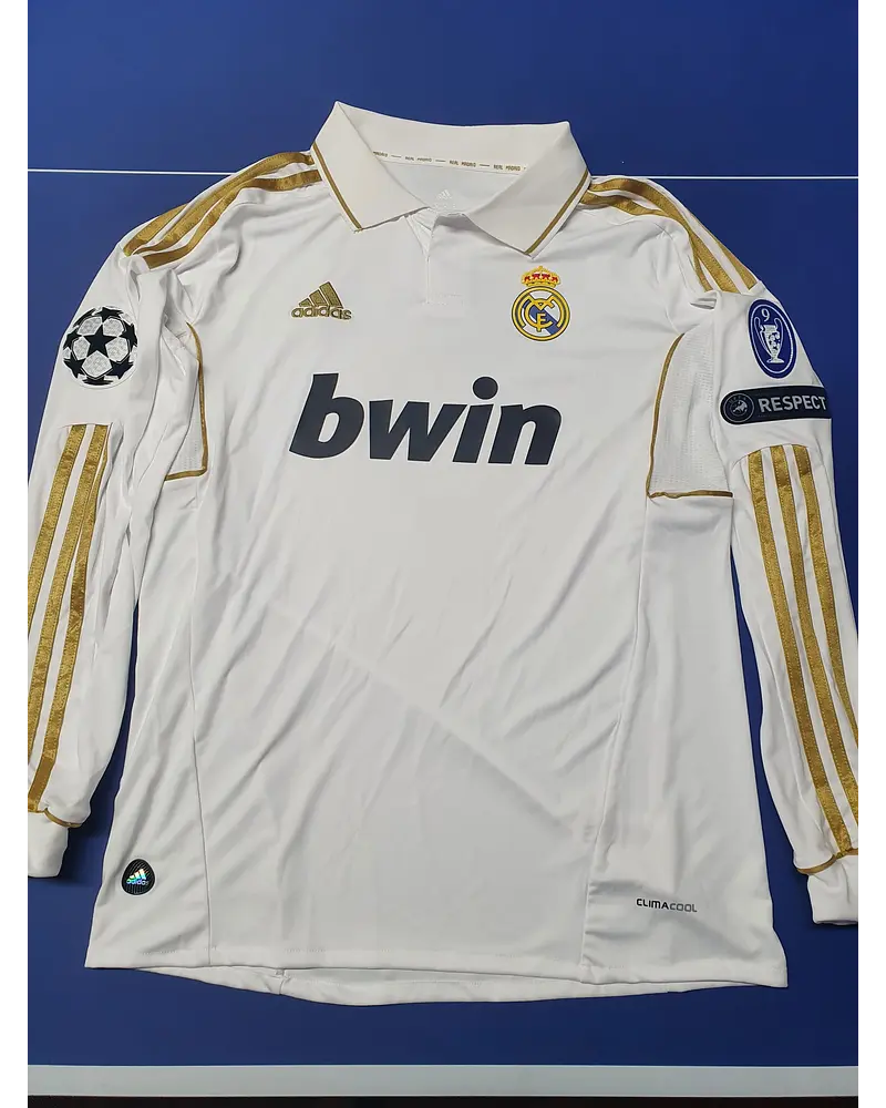 Cristiano Ronaldo #cr7 Real Madrid 2011/12 White Golden Jersey Trikot