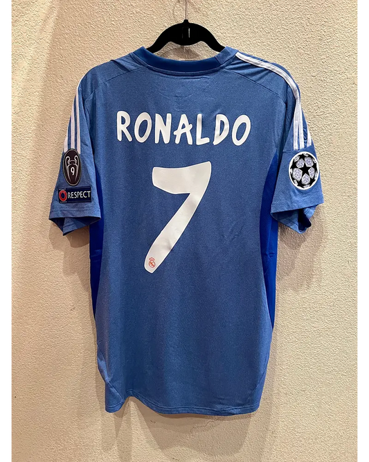 Cristiano Ronaldo #cr7 Real Madrid 2013/14 Blue Jersey Trikot