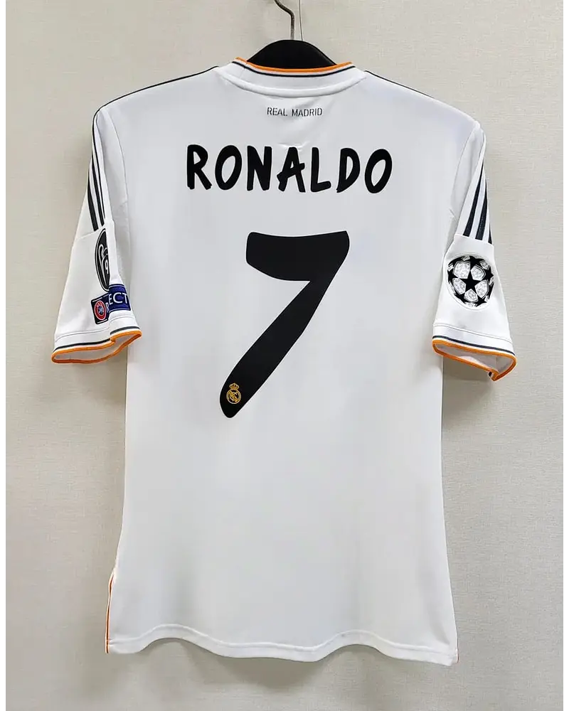 Cristiano Ronaldo #cr7 Real Madrid 2014 Lisbon Champions League Final Jersey Trikot