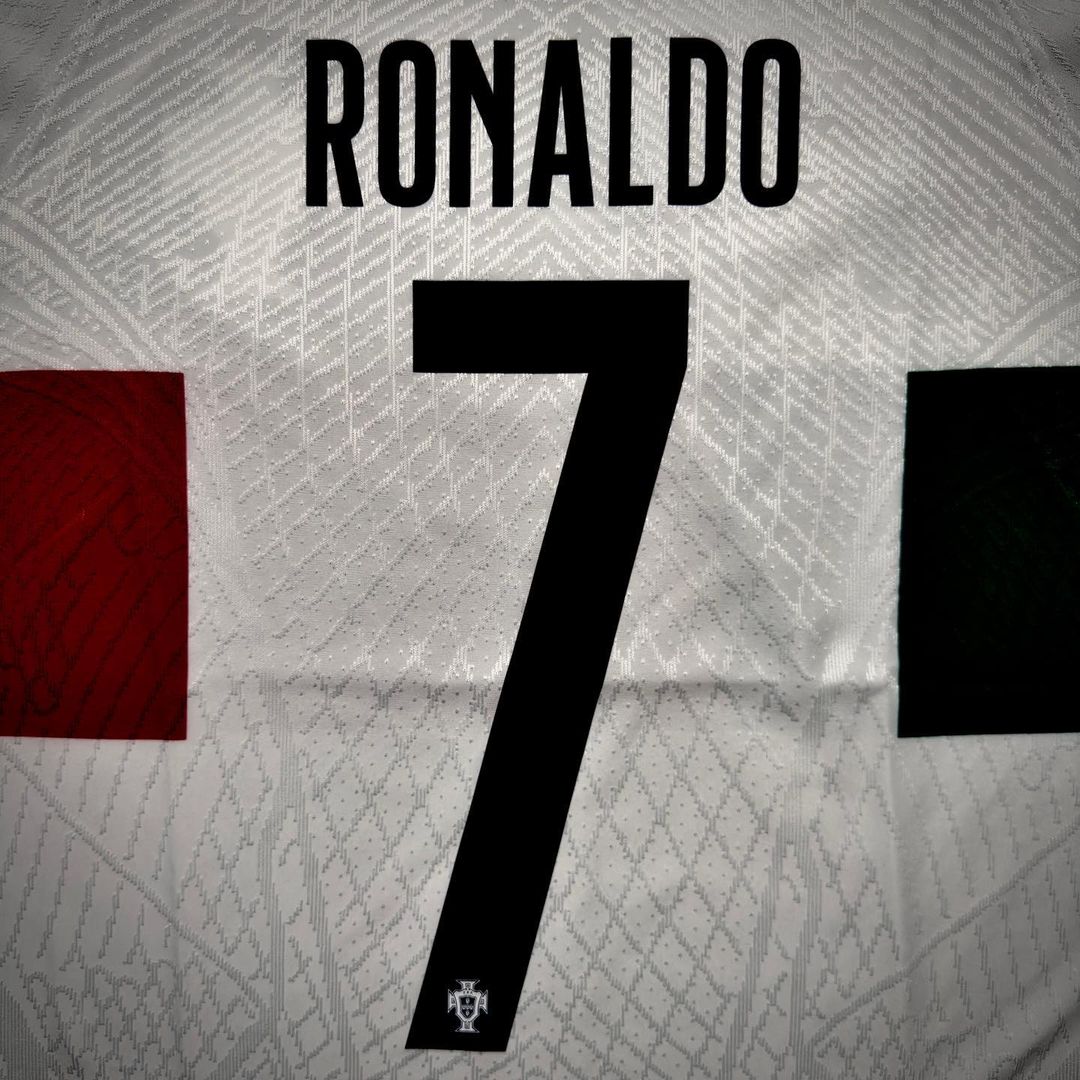 Cristiano Ronaldo Portugal 2022 World Cup Qatar Retro Jersey Trikot