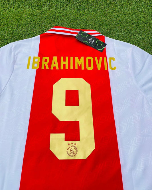 Ajax Zlatan Ibrahimovic Retro Football Jersey