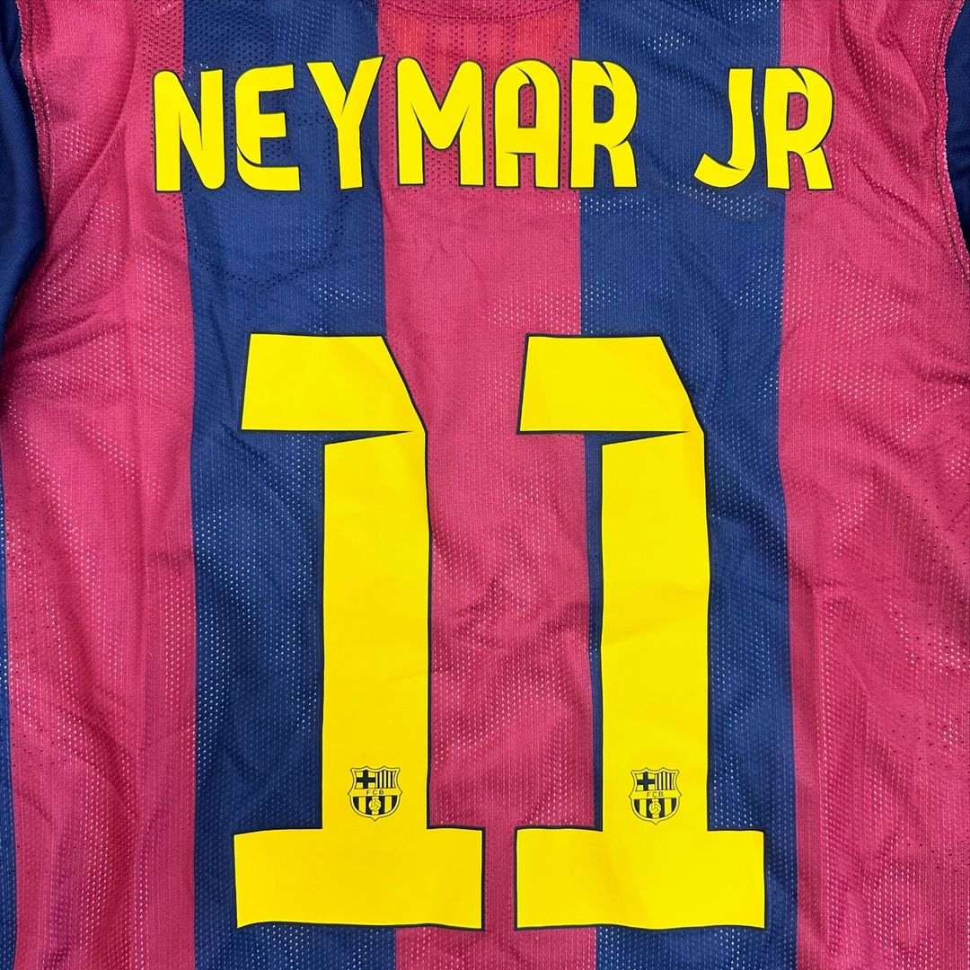 Neymar JR. Barcelona 2014/15 Champions League Retro Jersey