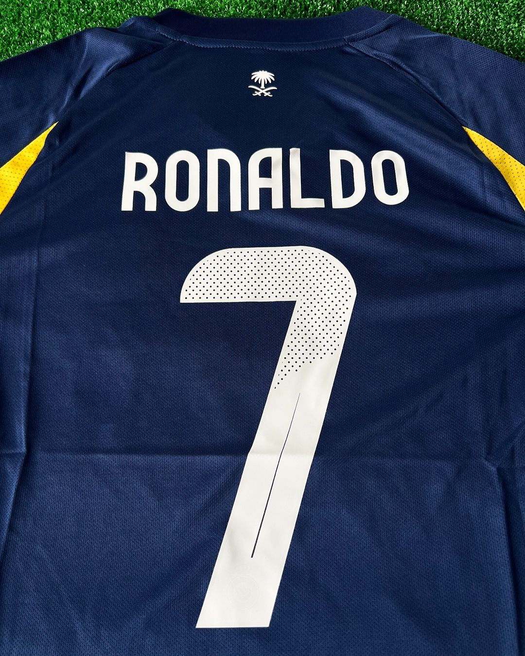 Cristiano Ronaldo CR7 Al Nassr Home Short Sleeve Jersey