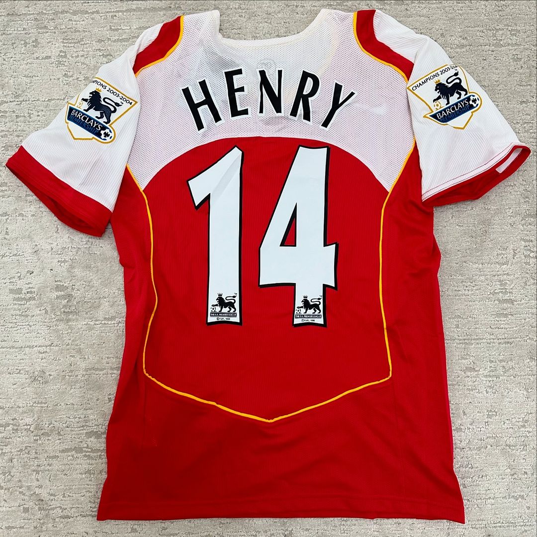 Thierry Henry Arsenal  2003-2005 Retro Jersey