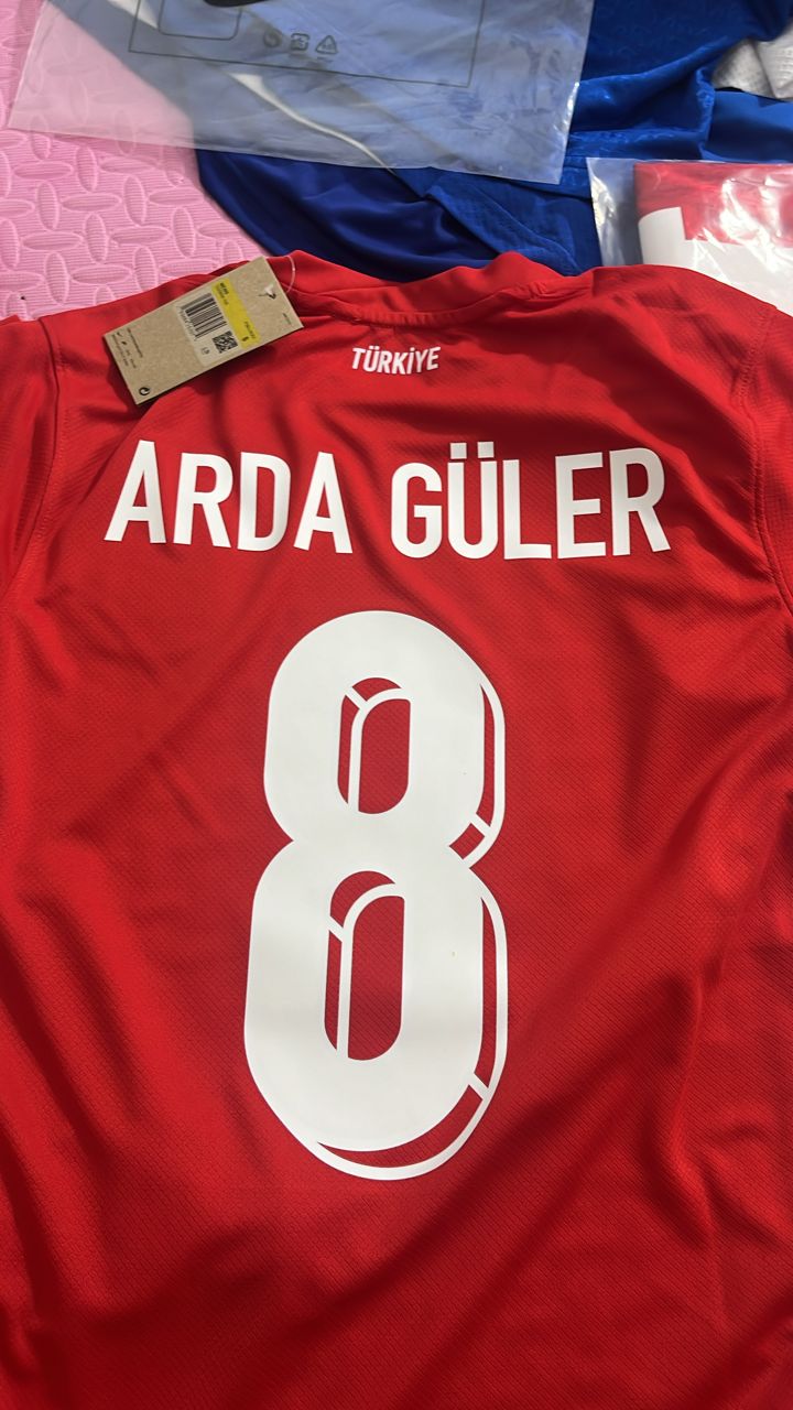 Turkey Turkiye Kırmızı Euro 2024 Home Red Jersey Trikot