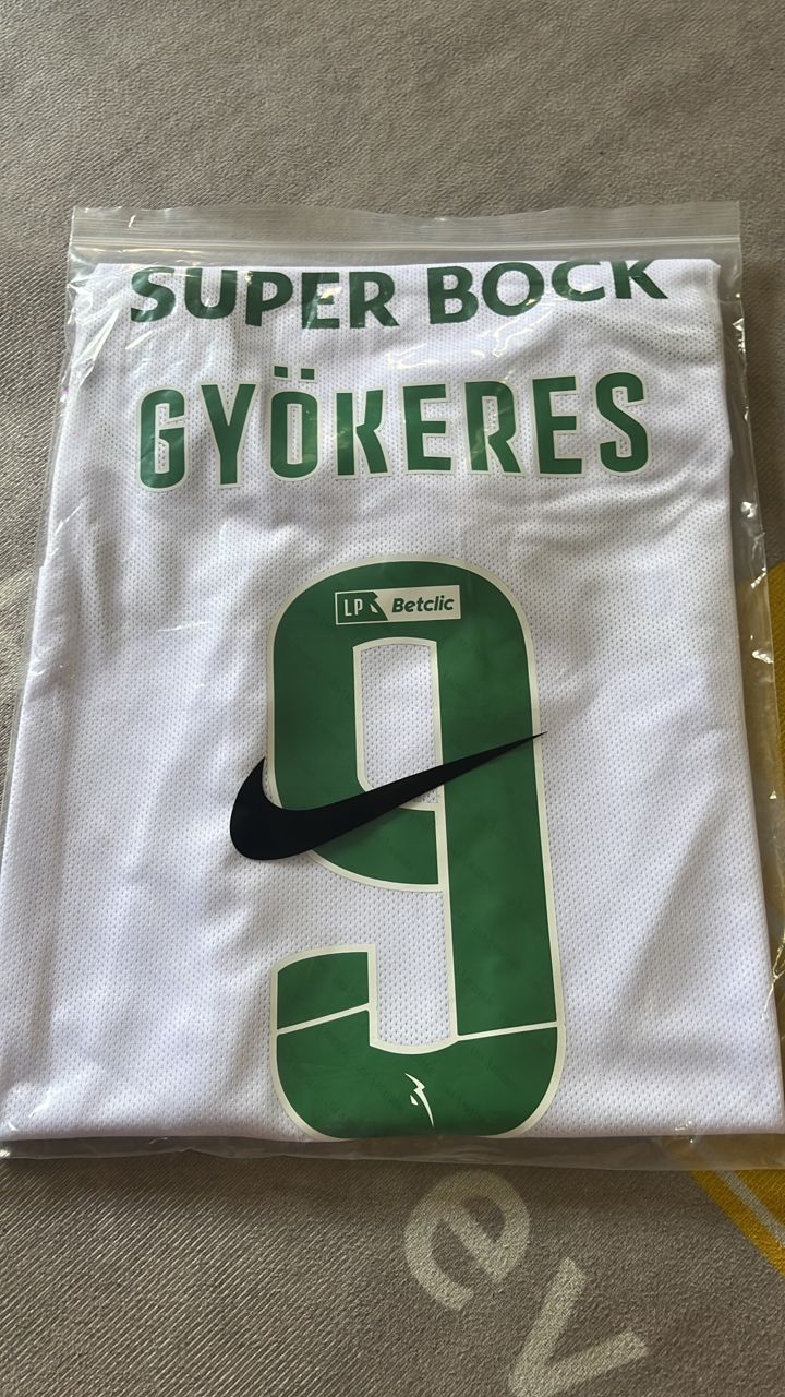 Viktor Gyökeres Sporting CB Lisbon 2024-2025 New Season Football Jersey