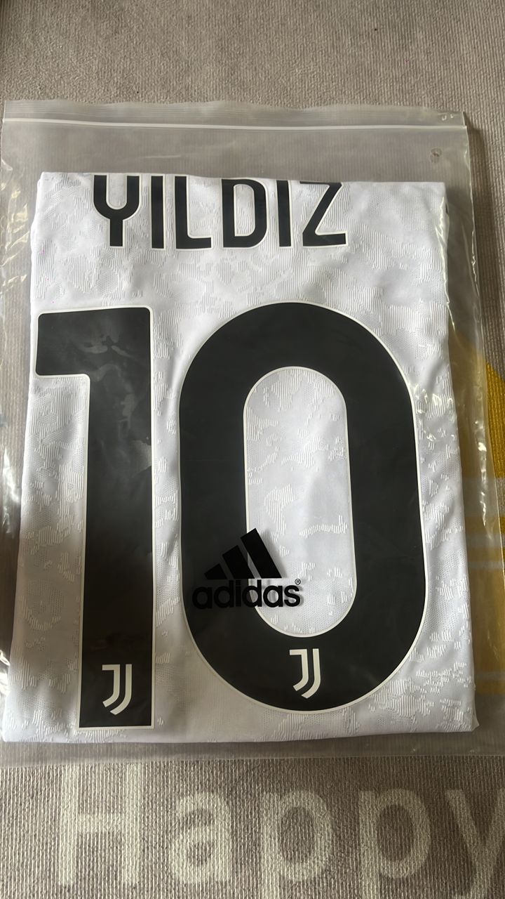 Kenan Yildiz Juventus Formasi New Season Home 2024 2025 Jersey Forma Trikot Maillot