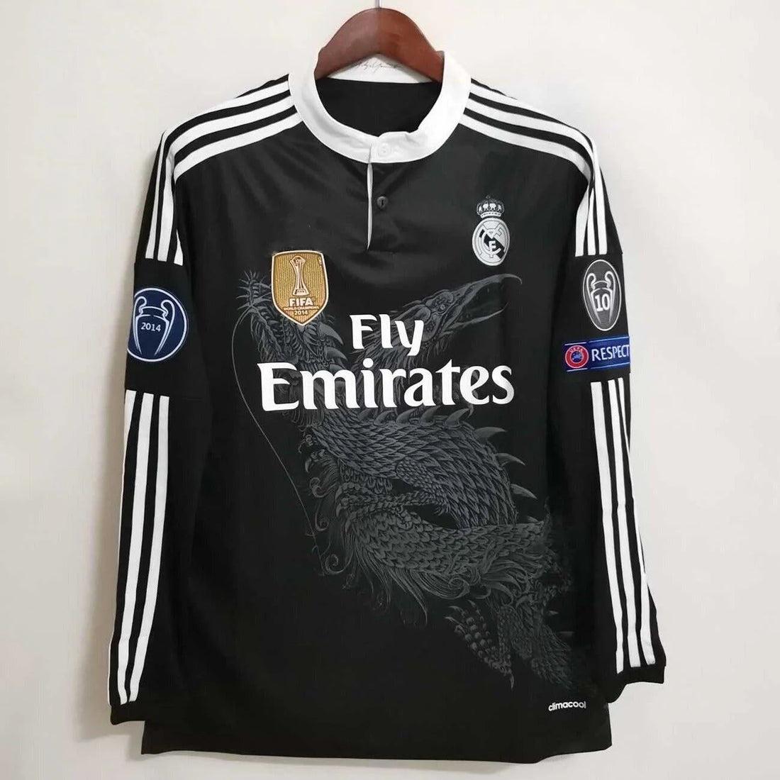 Cristiano Ronaldo CR7 14-15 Real Madrıd Retro Long Sleeve Jersey