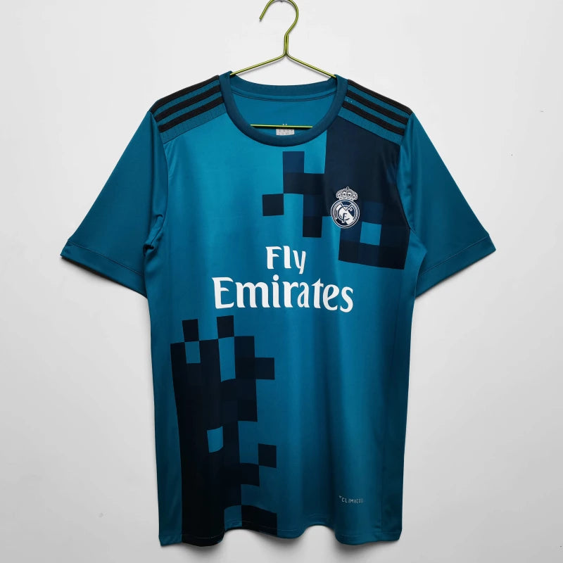 Real Madrid 2017/18 Third Retro Football Jersey