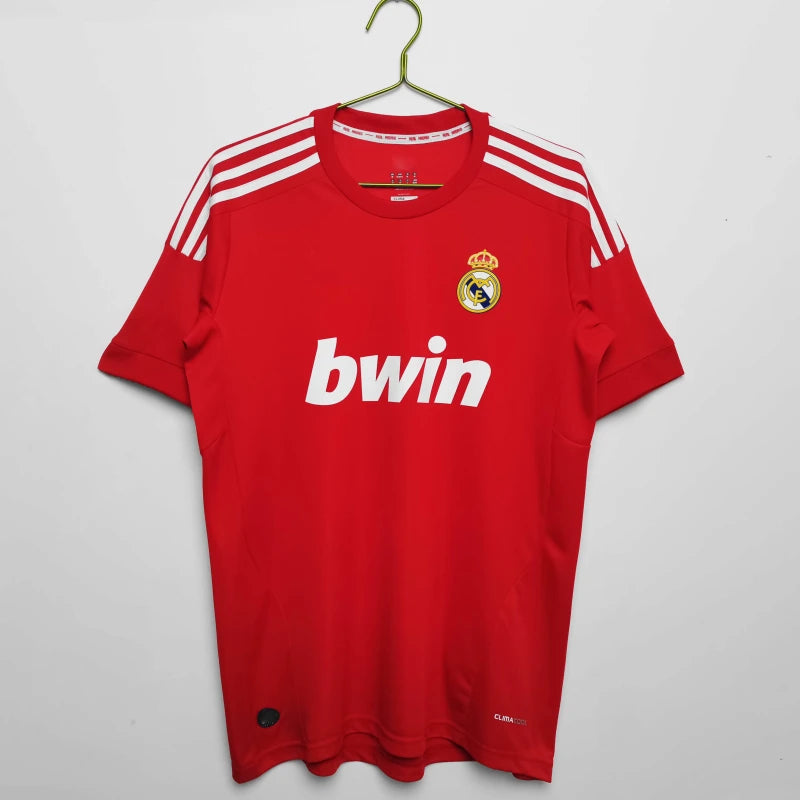 Real Madrid 2011/12 Away Pink Retro Football Jersey