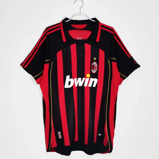 AC Milan 2006/07 Home Retro Football Jersey