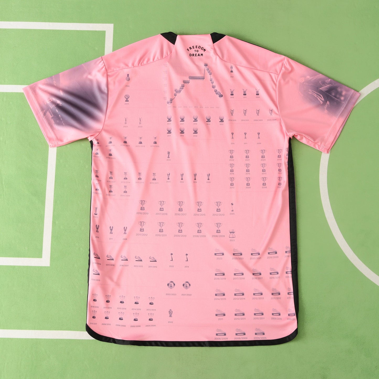 Inter Miami Lionel Messi Pink Special Commemorative Tshirt Jersey Trikot Maillot Camiseta Voetbaltrui