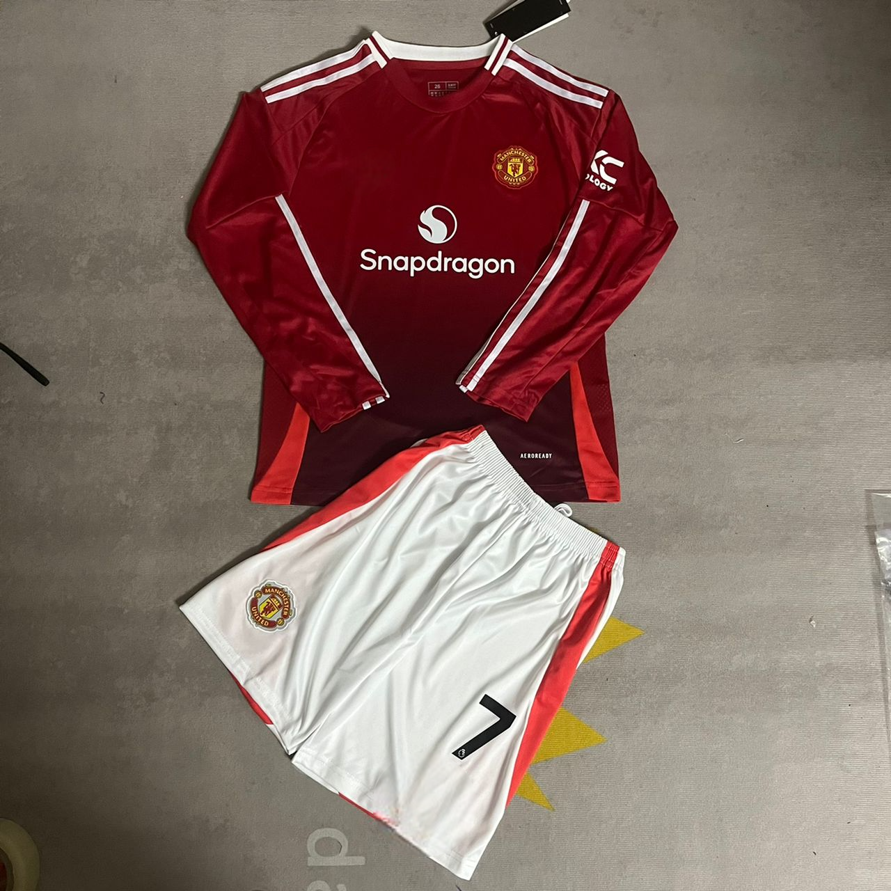 David Beckham Manchester United Kids Children Set Retro Jersey KinderTrikot