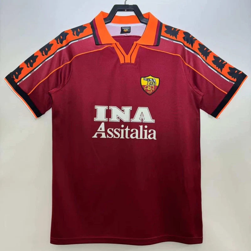 AS Roma Francesto Totti Retro Maglia 1998 1999