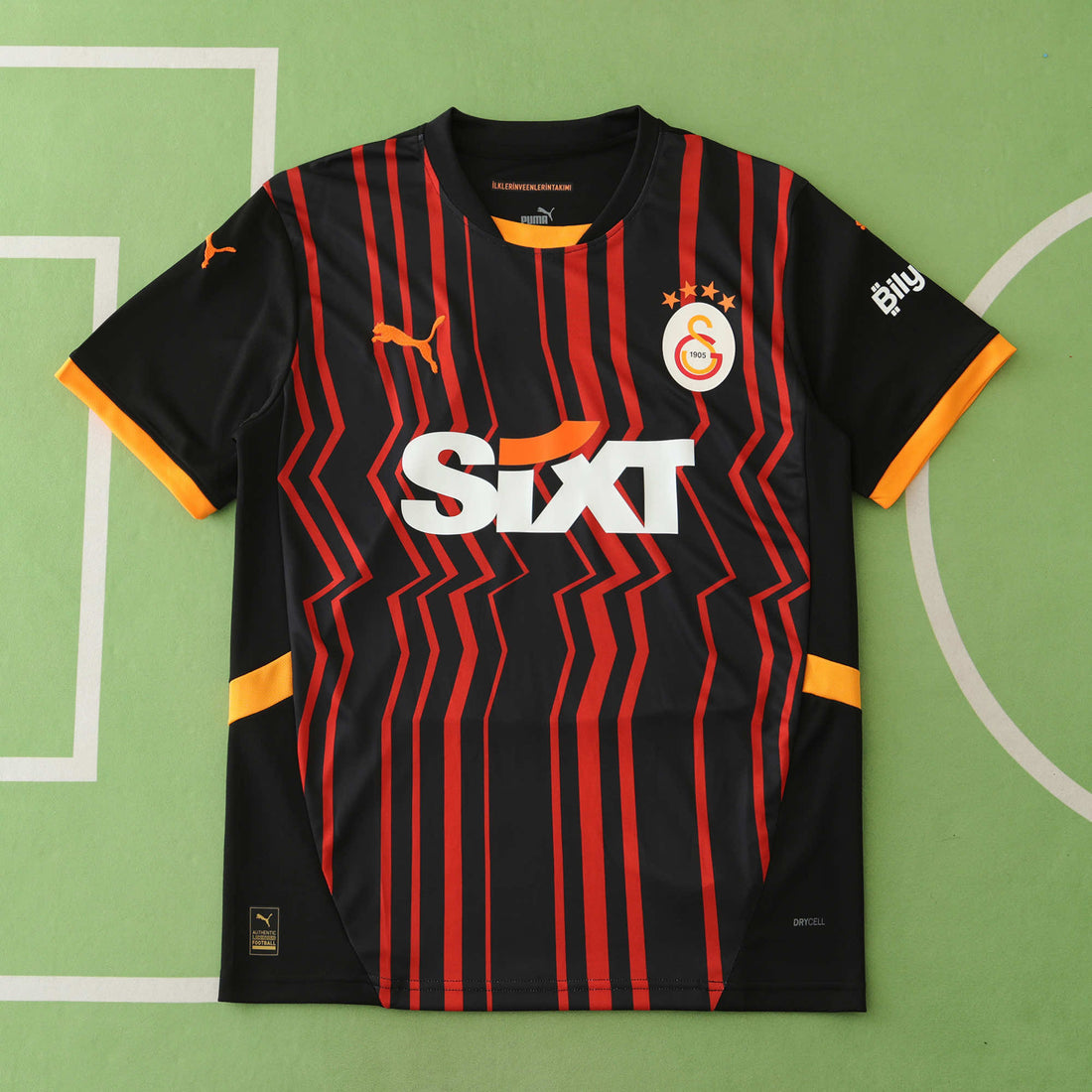 Galatasaray Osimhen Yeni Sezon Siyah  Kırmızı 2025 Season Trikot Forma