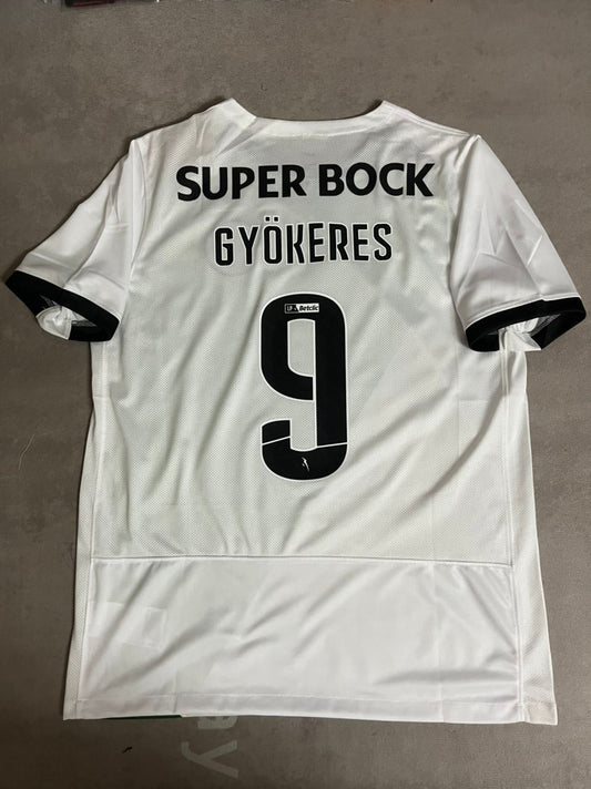 Viktor Gyökeres Sporting CB Lisbon 100th Year Special Commemorative Football Jersey