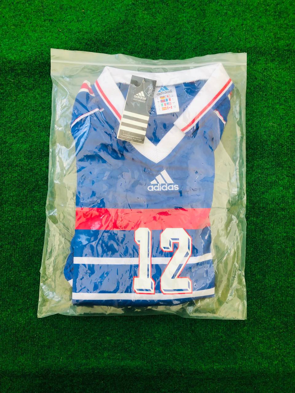 Thierry Henry France 1998 World Cup Retro Football Jersey