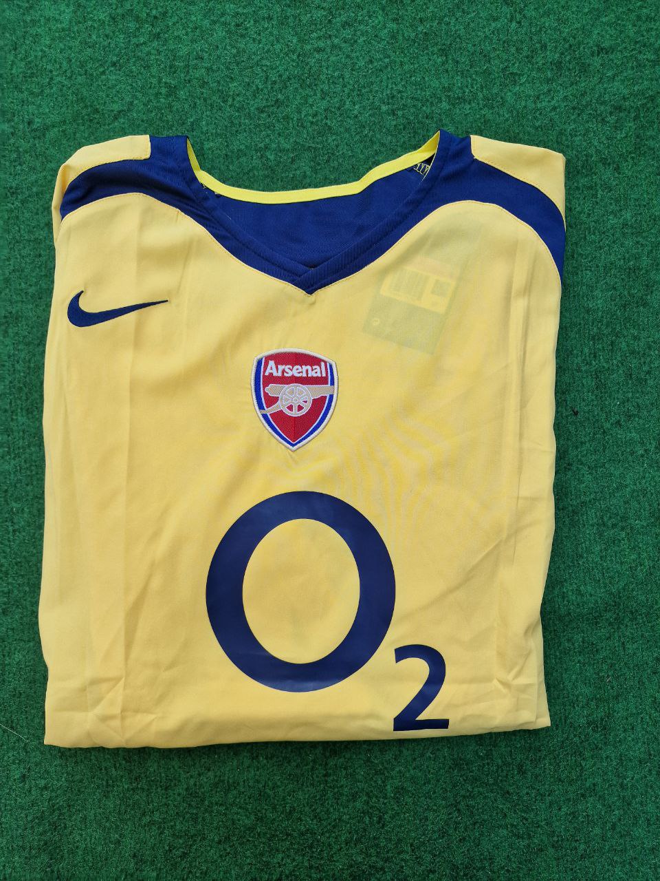 Thierry Henry Arsenal 2005/06  Yellow Retro Jersey Maillot Trikot Maglia