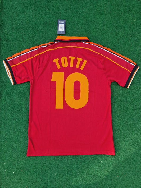 AS Roma Francesto Totti Retro Maglia 1998 1999