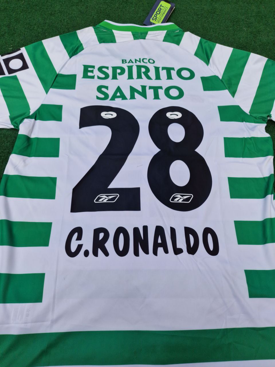 Sporting Lisbon 2001 2003 Cristiano Ronaldo First Jersey