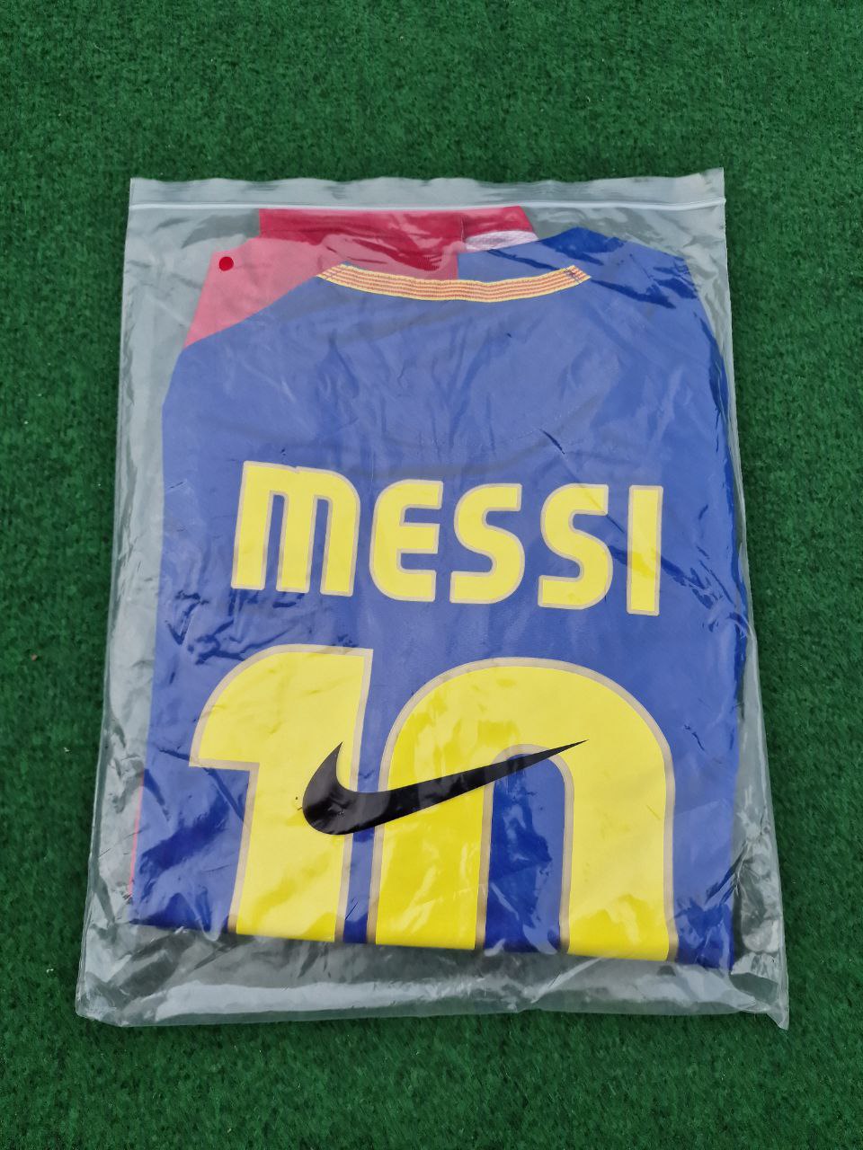 Lionel Messi Barcelona 2009 Champions League Roma Final Retro Jersey