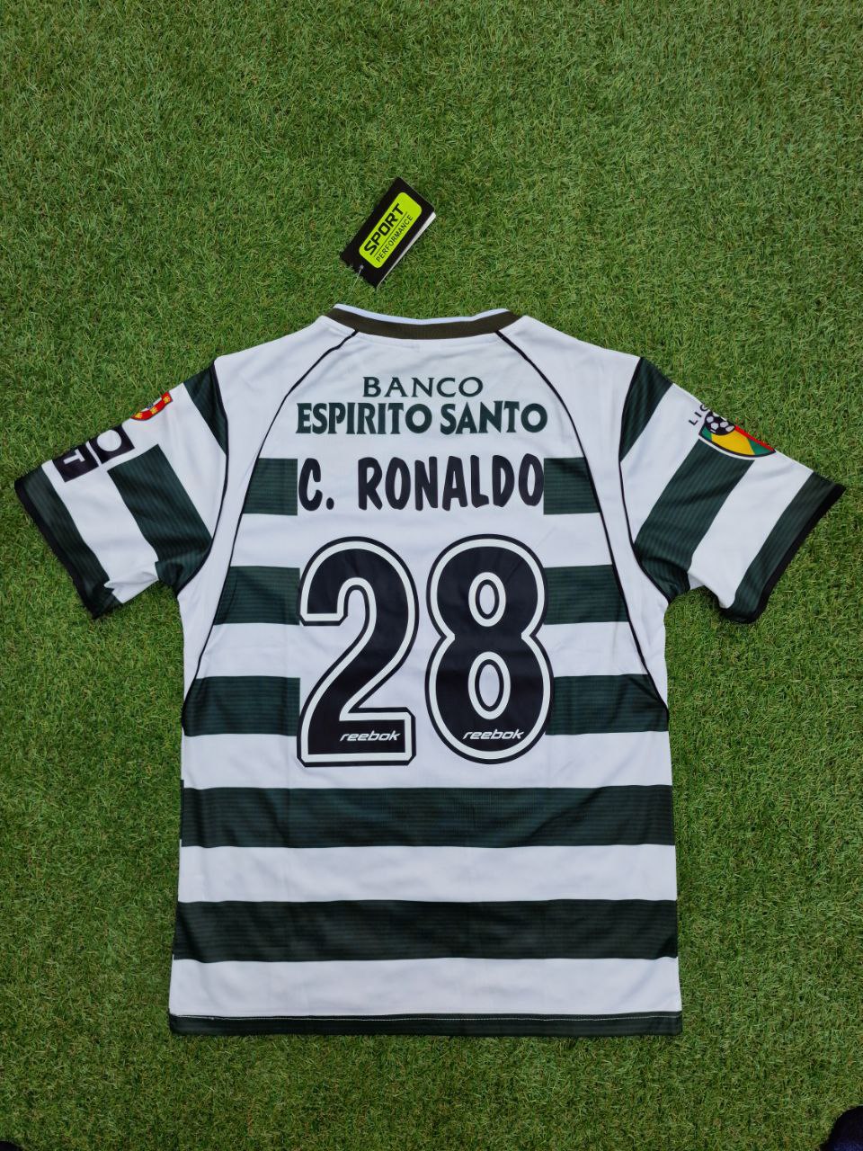 Sporting CB Lisbon 2003 Cristiano Ronaldo Vintage Jersey