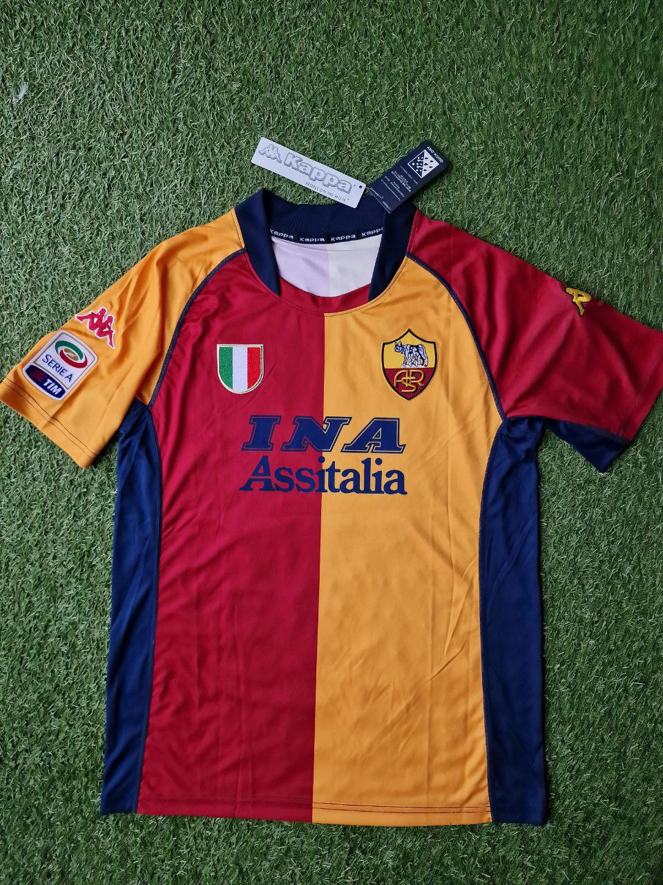 AS Roma Francesco Totti Retro Maglia 2000 2001